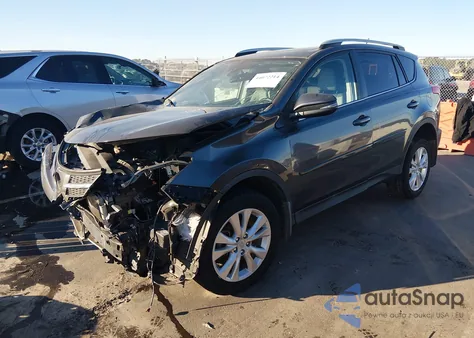 2014 Toyota Rav4 Limited из США, поврежденный, VIN 2T3YFREV0EW107398